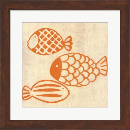Framed Best Friends- Fish Print