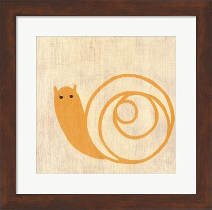 Framed Best Friends- Snail Print