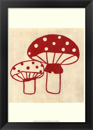 Framed Best Friends- Mushrooms Print
