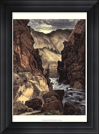 Framed Weber Canyon Print