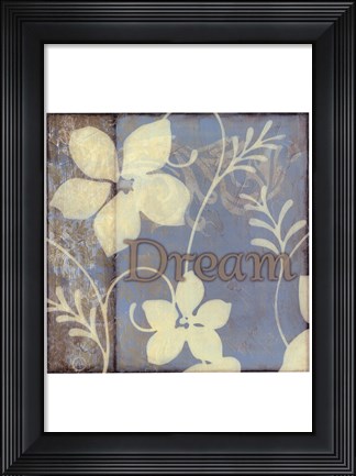 Framed Ornamental Inspiration I Print