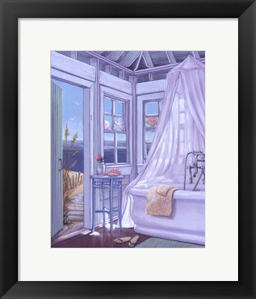 Framed Coastal Breeze I Print