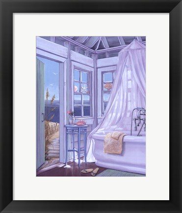 Framed Coastal Breeze I Print