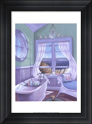 Framed Coastal Breeze II Print