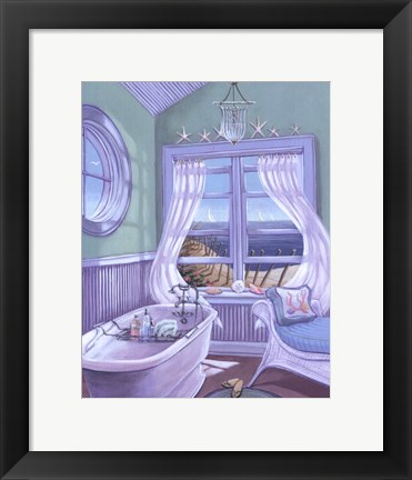 Framed Coastal Breeze II Print