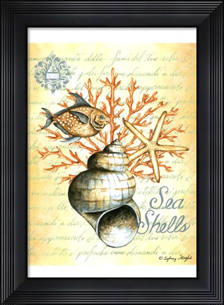 Framed Under the Sea IV Print