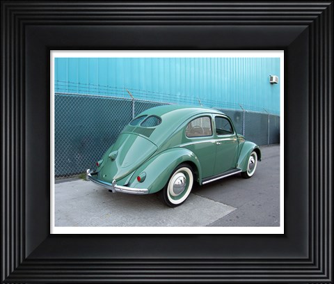 Framed 1949 VW Beetle Print