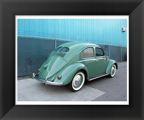 Framed 1949 VW Beetle Print