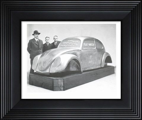 Framed Automotive KDF-Wagen Print