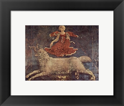 Framed Francesco del Cossa Aries Print