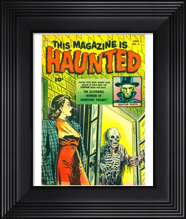 Framed Haunted Print
