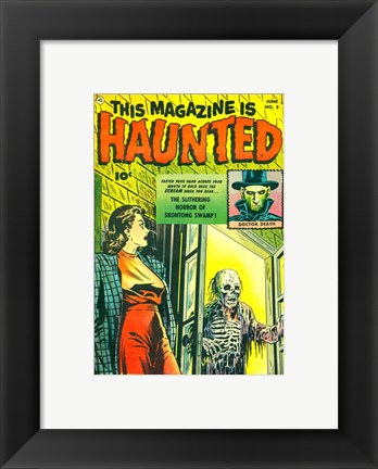 Framed Haunted Print