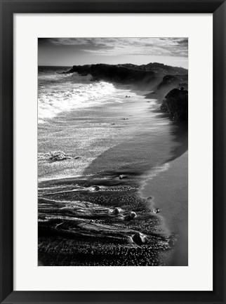 Framed Hawaiian Beach Print