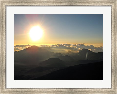 Framed Hawaiian Sunrise Print