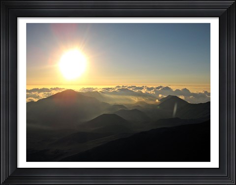 Framed Hawaiian Sunrise Print