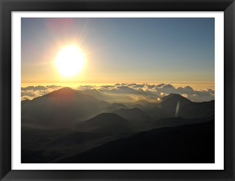 Framed Hawaiian Sunrise Print