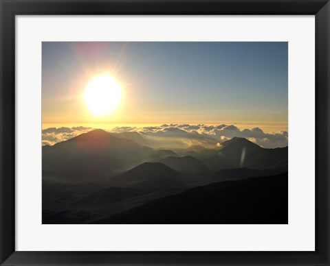 Framed Hawaiian Sunrise Print