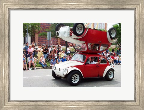 Framed Houston Art Car Parade 2004 Entry Print