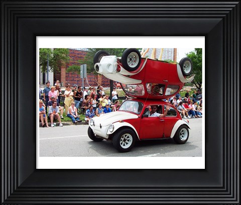 Framed Houston Art Car Parade 2004 Entry Print