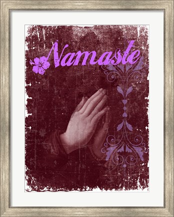 Framed Namaste Print