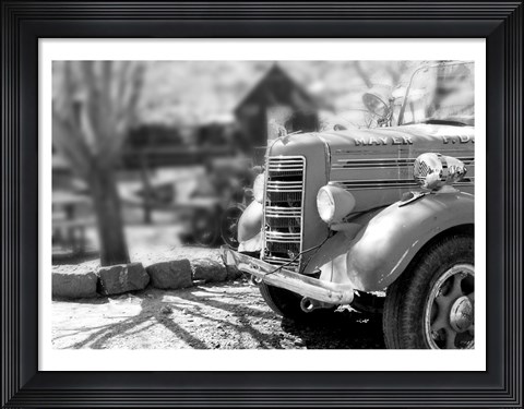 Framed Fire Engine -  Jerome, Arizona Print