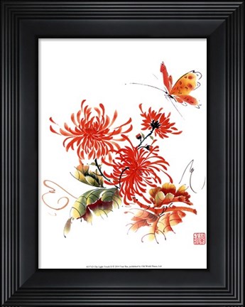 Framed Light Touch II Print