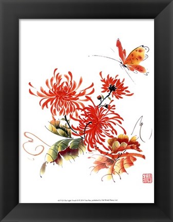 Framed Light Touch II Print