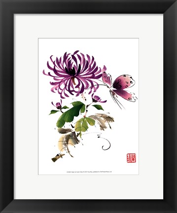 Framed Purple Passion Print