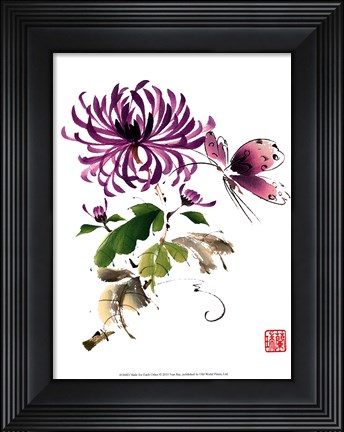 Framed Purple Passion Print