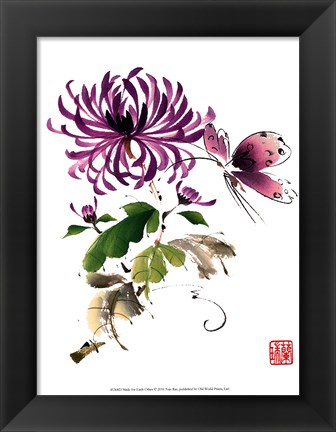 Framed Purple Passion Print