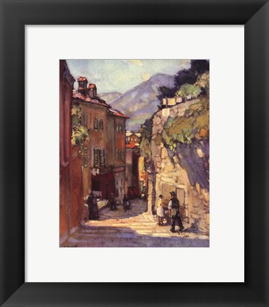 Framed Scenes in Italy IV Print