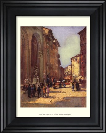 Framed Scenes in Italy VI Print