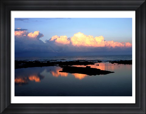 Framed Kona Sunrise Print