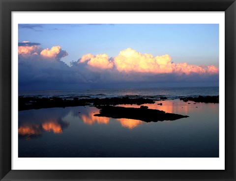 Framed Kona Sunrise Print