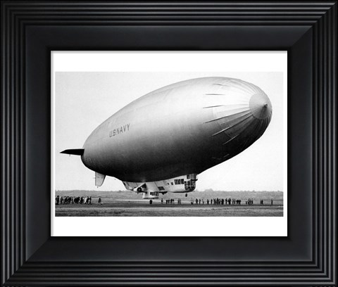 Framed M Class  Blimp Print