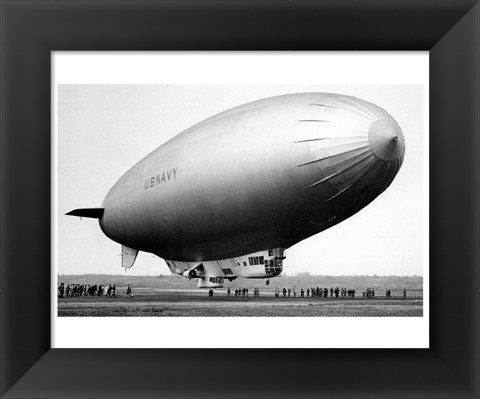 Framed M Class  Blimp Print