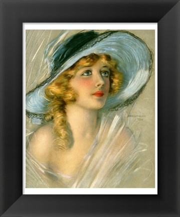 Framed Marion Davies Hat 1920 Print
