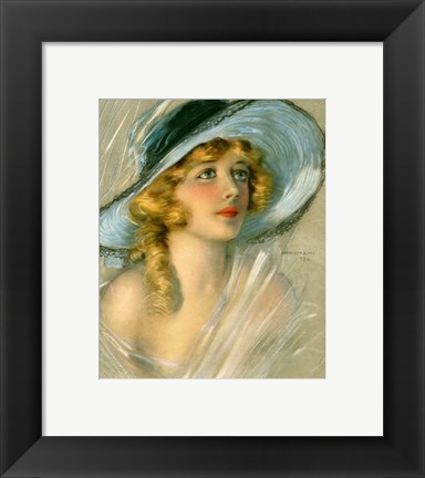 Framed Marion Davies Hat 1920 Print