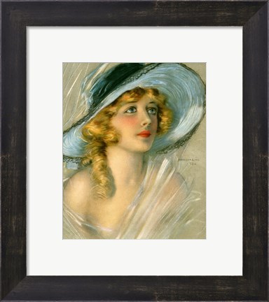 Framed Marion Davies Hat 1920 Print
