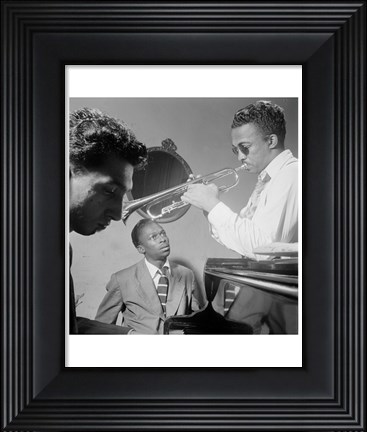 Framed Miles Davis, Howard McGhee, September 1947 Print