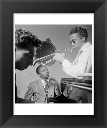 Framed Miles Davis, Howard McGhee, September 1947 Print