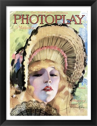 Framed Photoplay August 1920 Print