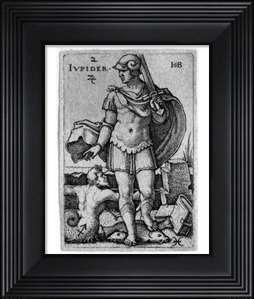 Framed Seven Planets - Pisces Print