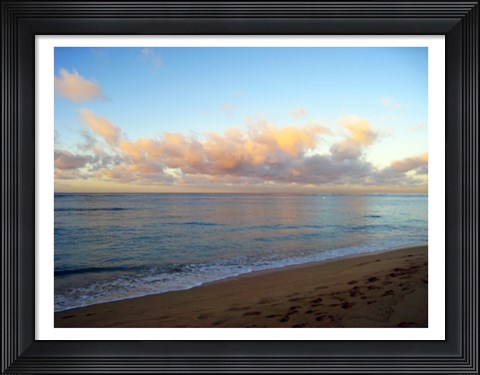Framed Waikiki Beach Print