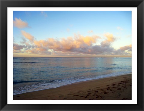 Framed Waikiki Beach Print