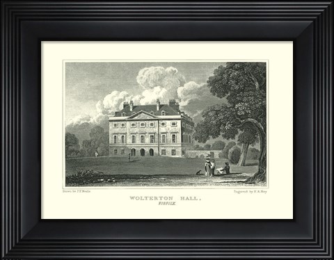 Framed Wolterton Hall Print
