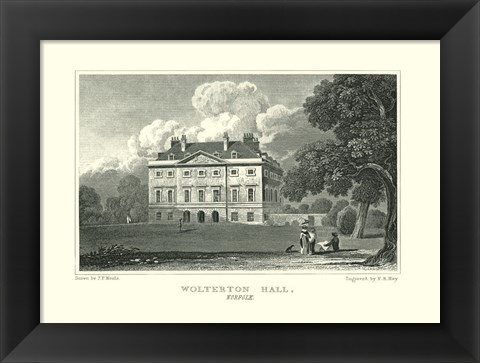 Framed Wolterton Hall Print