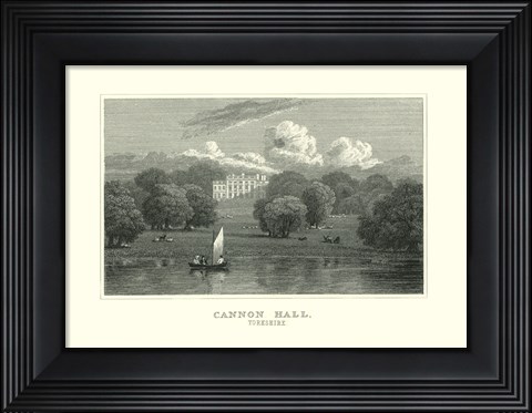 Framed Cannon Hall Print