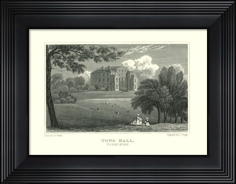 Framed Tong Hall Print