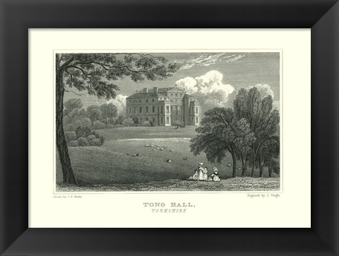 Framed Tong Hall Print